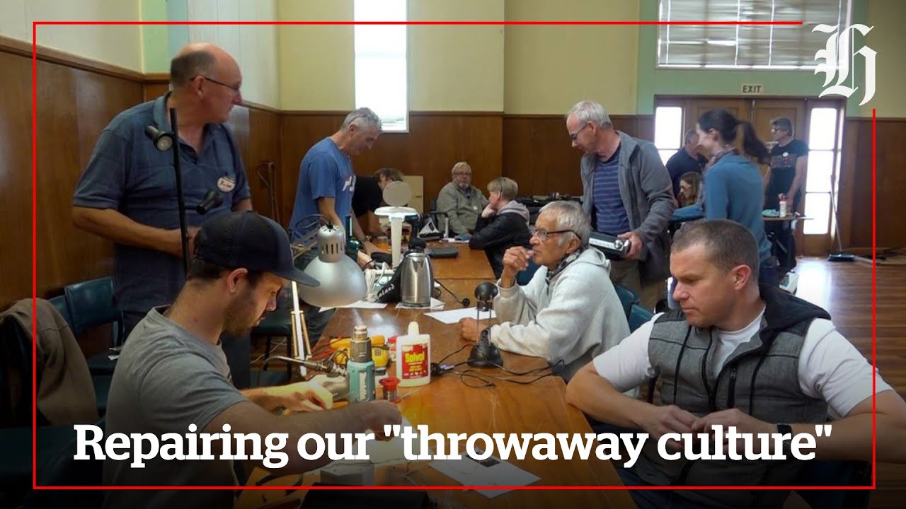 Napier Repair Cafe brings broken items back to life