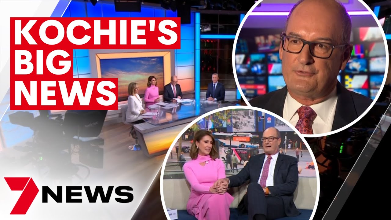 David Koch announces that he s leaving Channel 7 s Sunrise TV show
