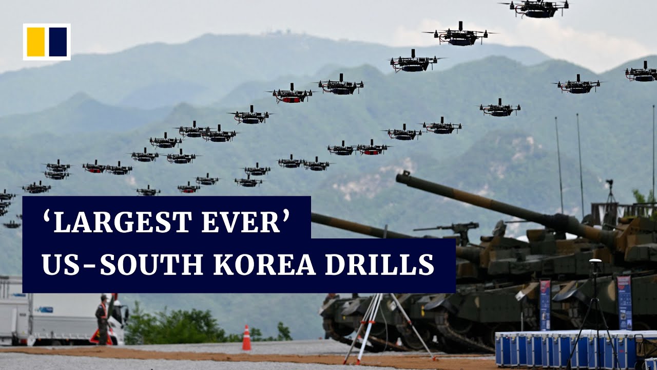 South Korea and US hold ‘largest-ever’ live-fire drills near northern ...