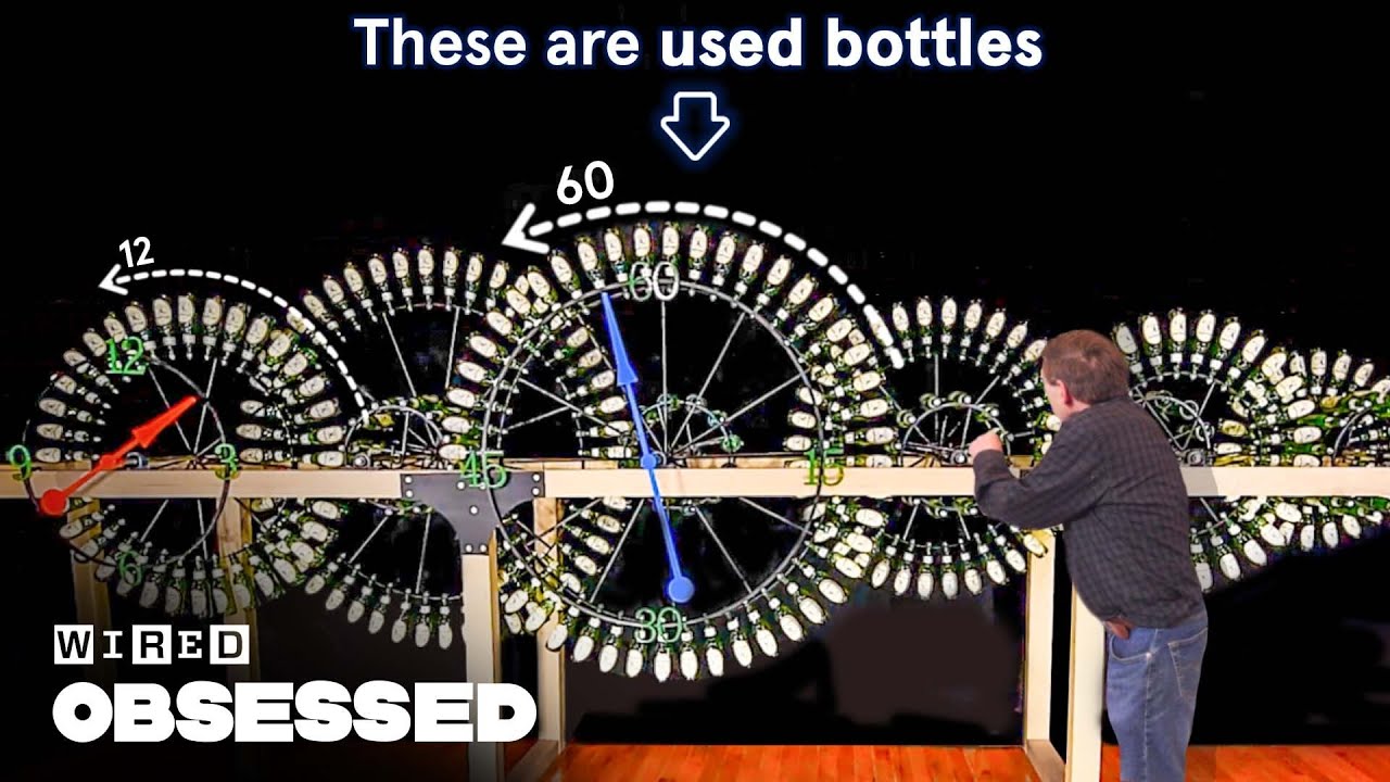 How This Guy Makes the World's Most Inventive Clocks Obsessed WIRED