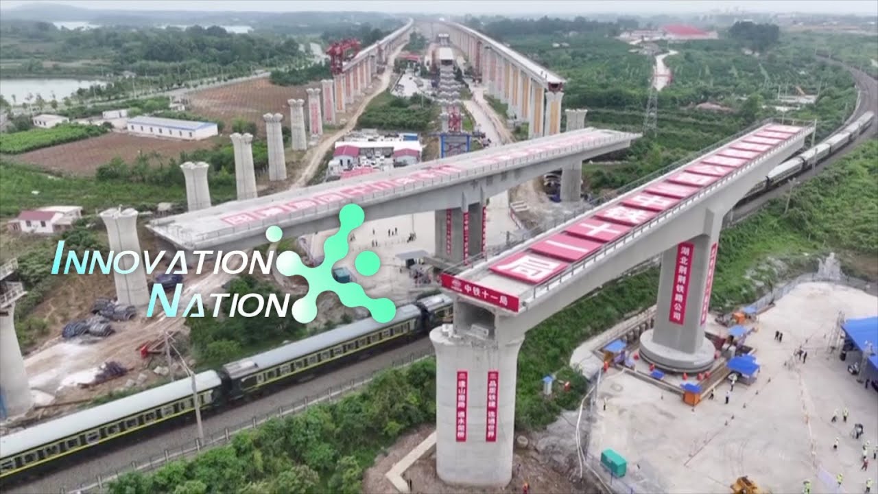 Two High Speed Railway Bridges Successfully Dock In China The Global