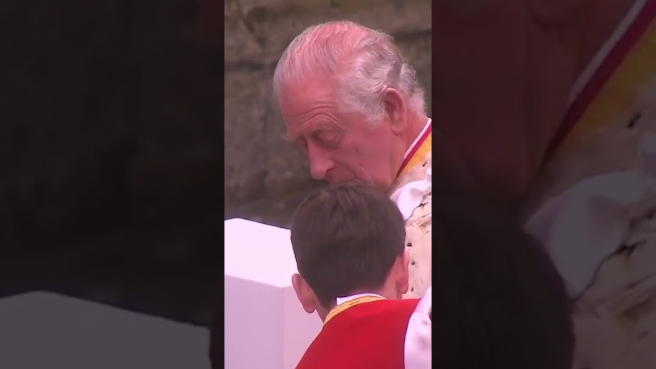 Prince George carries King Charles III's robes at his coronation | GMA ...