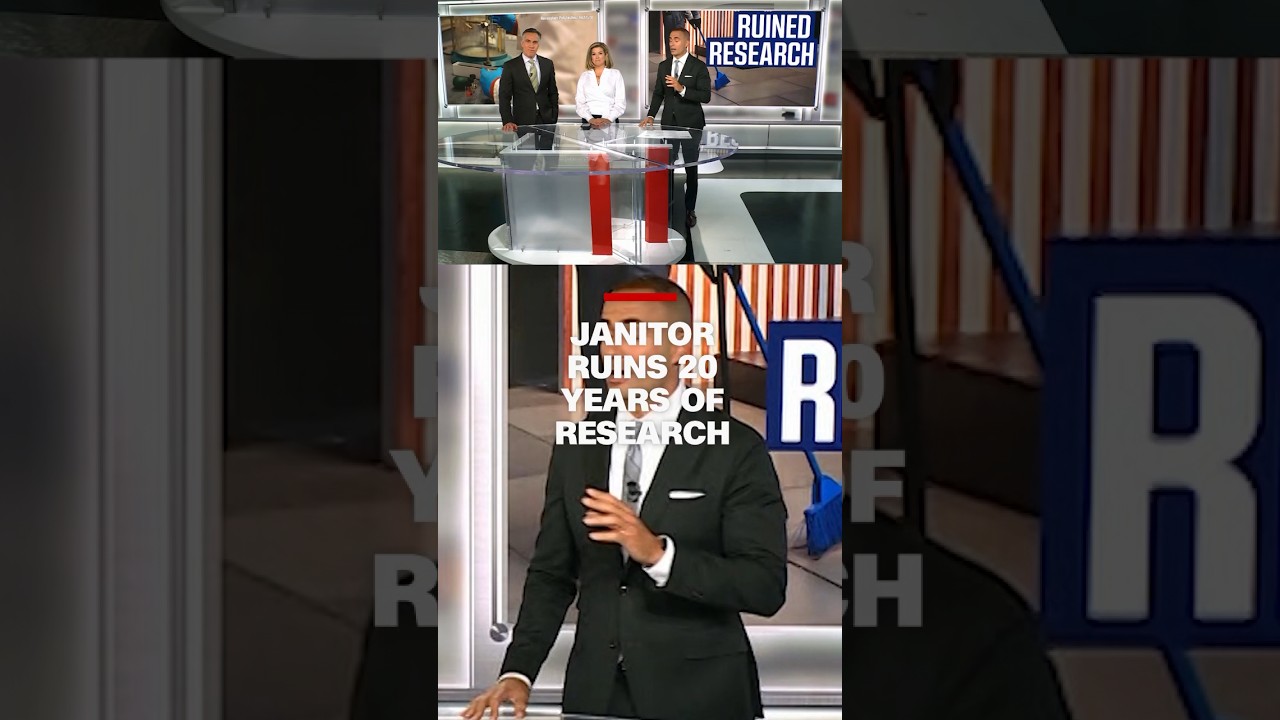 Janitor ruins 20 years of research The Global Herald(01)