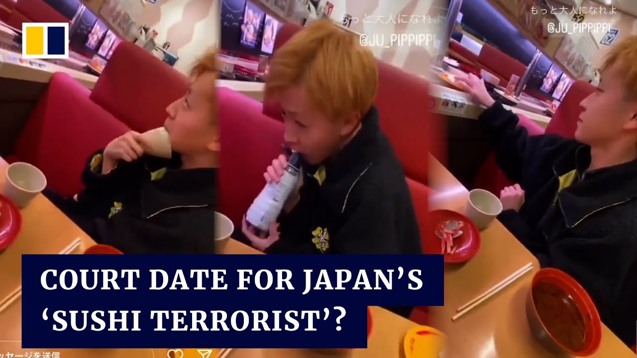‘Sushi terrorist’ in Japan faces charges for licking utensils and food