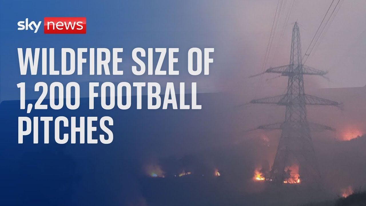 Wildfire in Scottish Highlands burns land size of 2,100 football