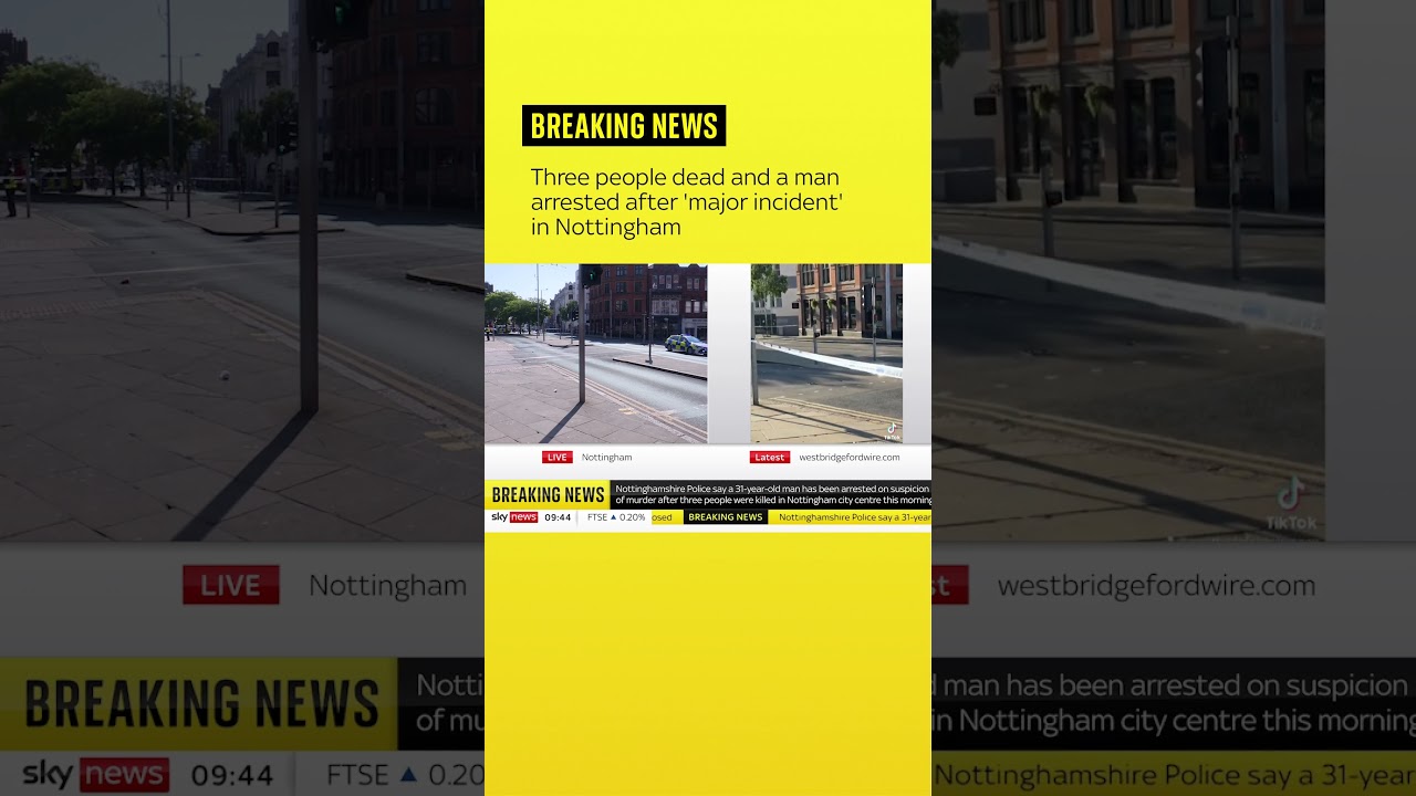 Three people dead and a man arrested after 'major incident' in ...