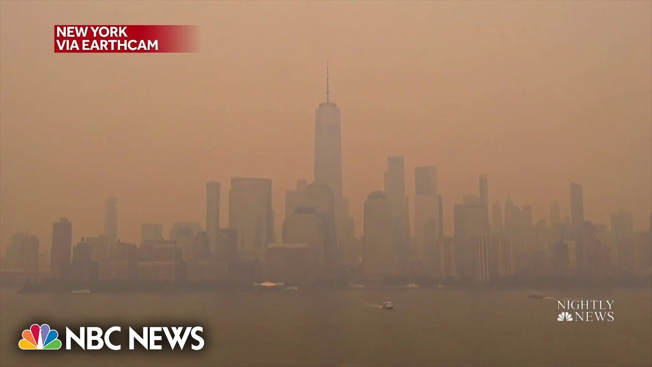 90 million Americans under air quality alerts due to Canadian wildfire ...