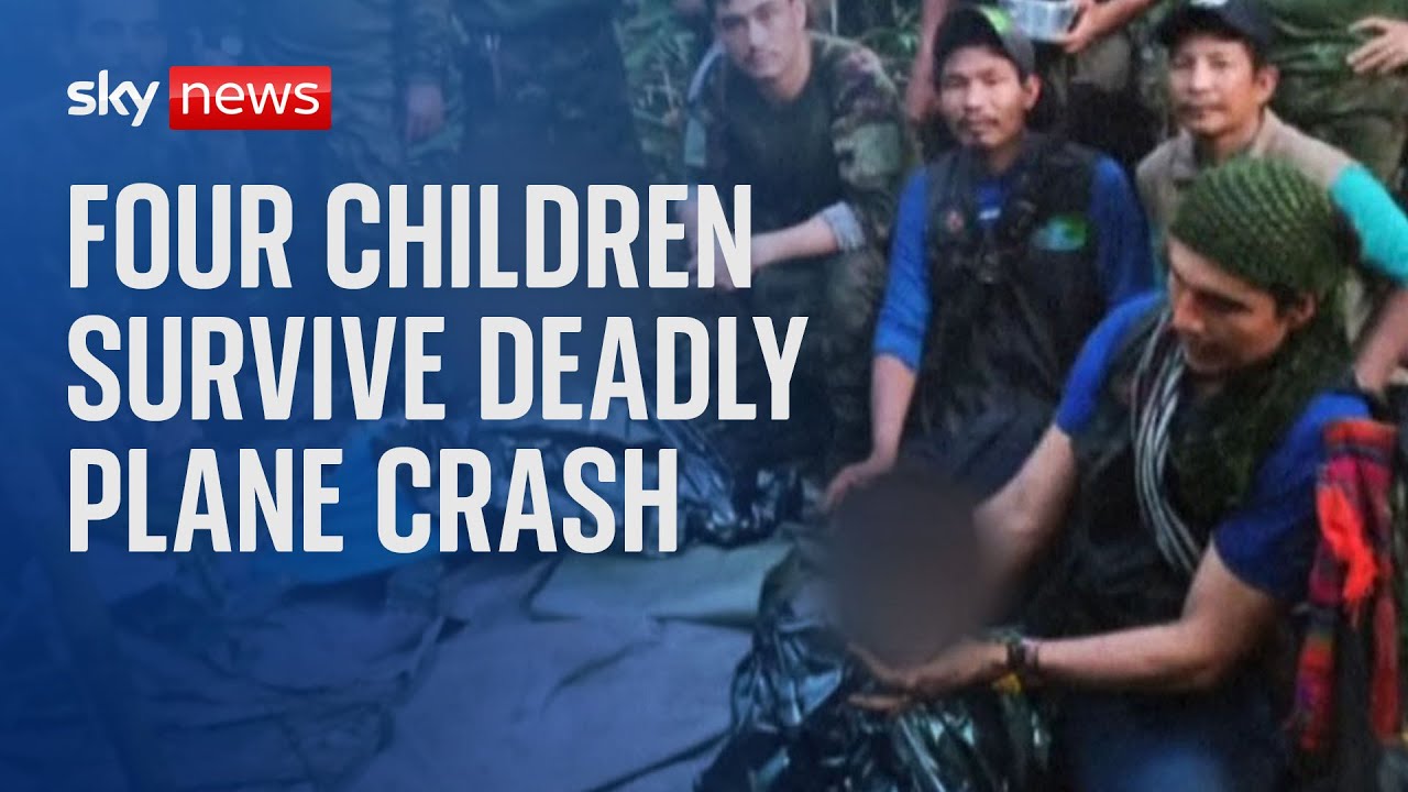 Four children found alive in jungle - 40 days after deadly plane crash ...