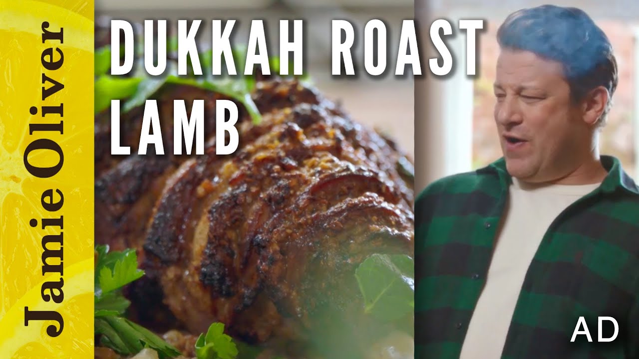 Dukkah Roast Lamb Perfect Father's Day Recipe Jamie Oliver The