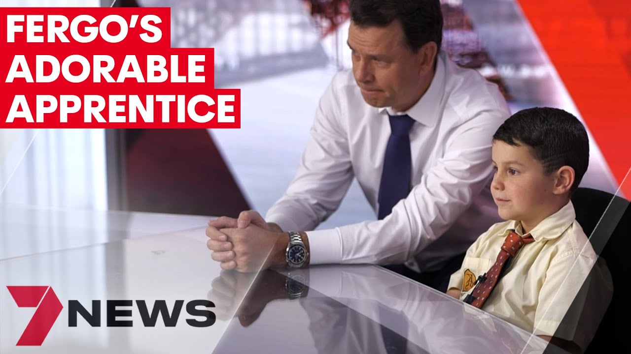 Meet Kurt - Sydney's adorable new 'apprentice newsreader' | 7NEWS - The ...