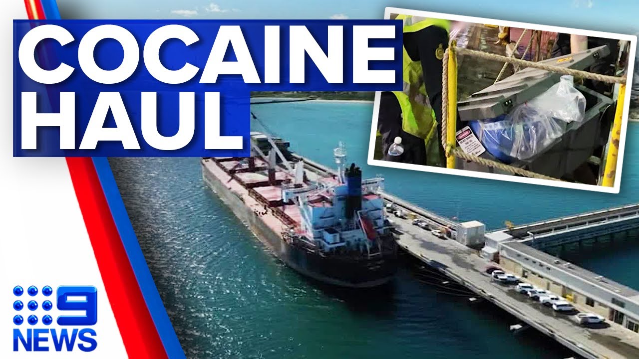Over 800kg of cocaine seized in WA | 9 News Australia - The Global Herald