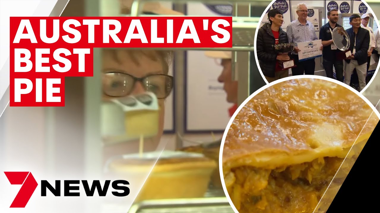 Australia’s best pie 2023, awarded to Chan & Ryan of Country Cob Bakery