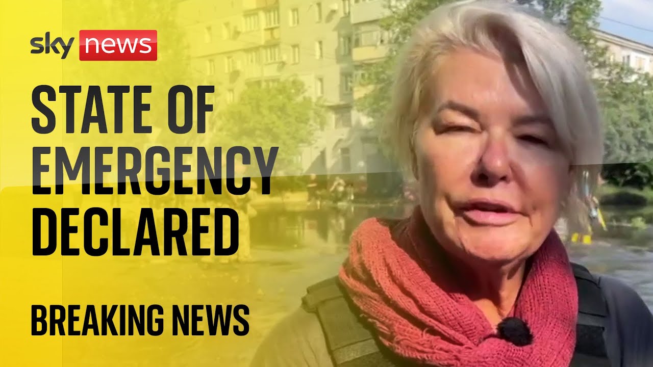 Ukraine war: State of emergency declared after dam breach - The Global