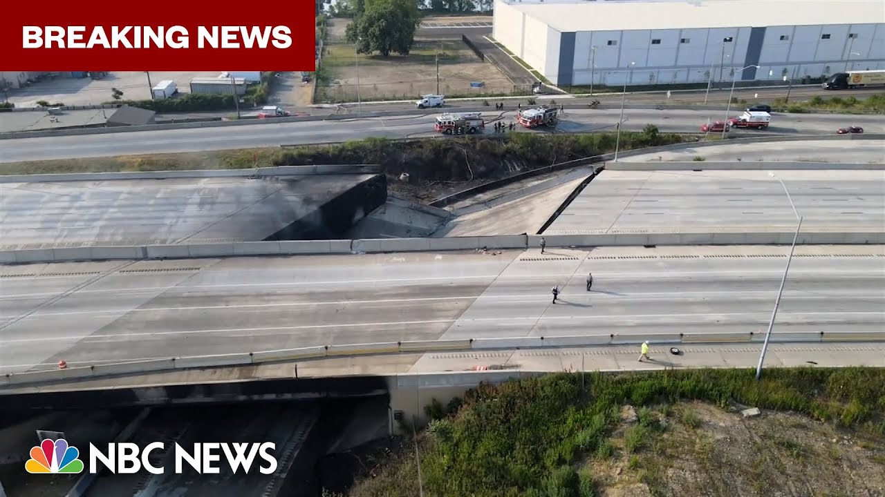 BREAKING: Truck fire causes section of I-95 in Philadelphia to collapse ...