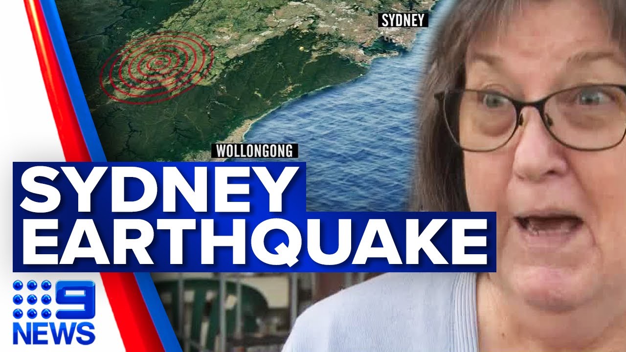 Earthquake today sydney