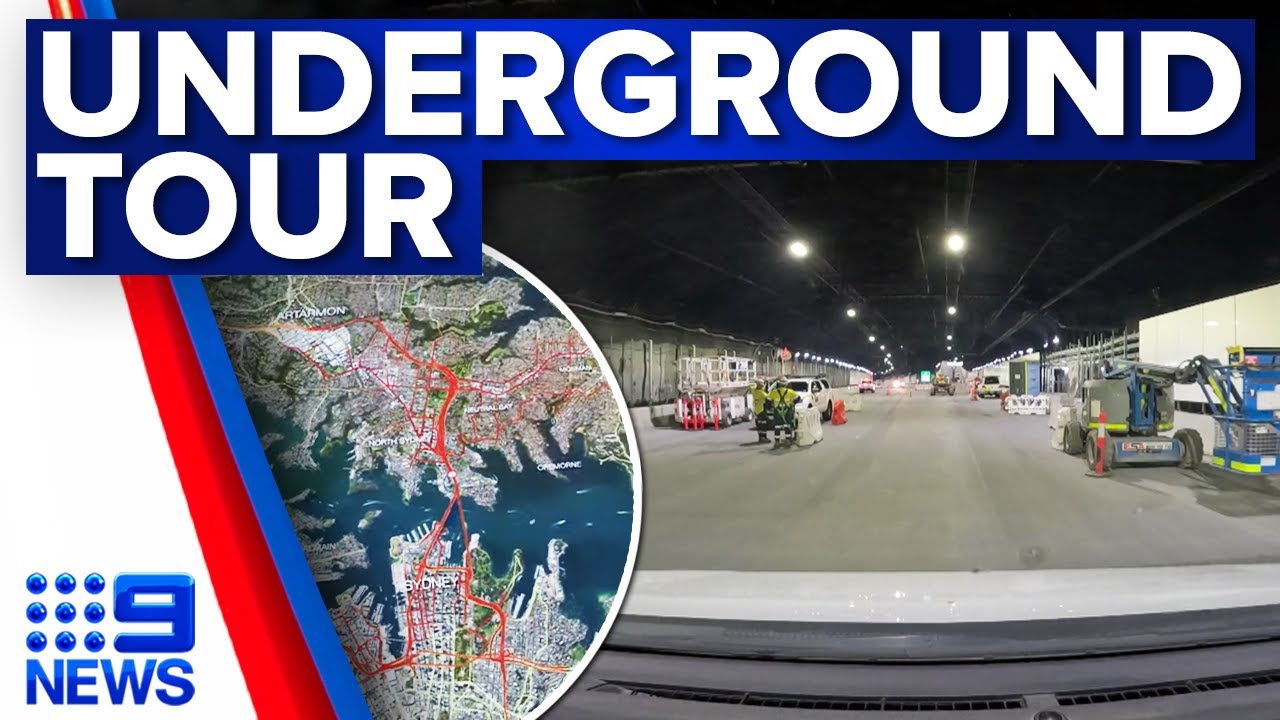 M4 Interchange Rozelle Motorway project Westconnex Rozelle Interchange set to open within ...