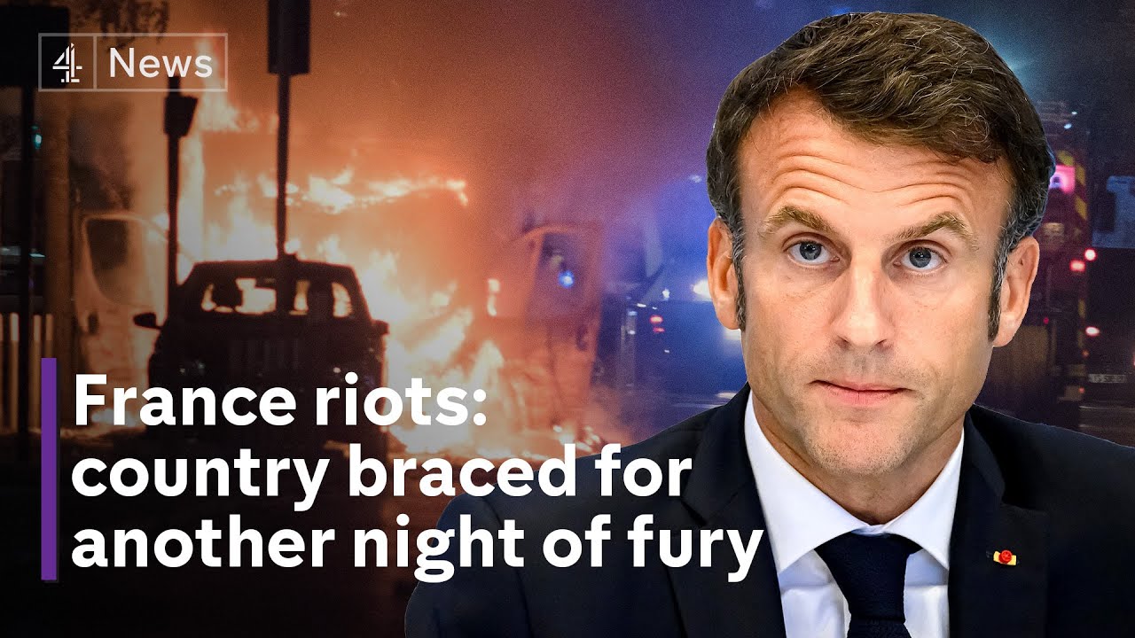 France riots: public transport shut down as more unrest expected - The ...
