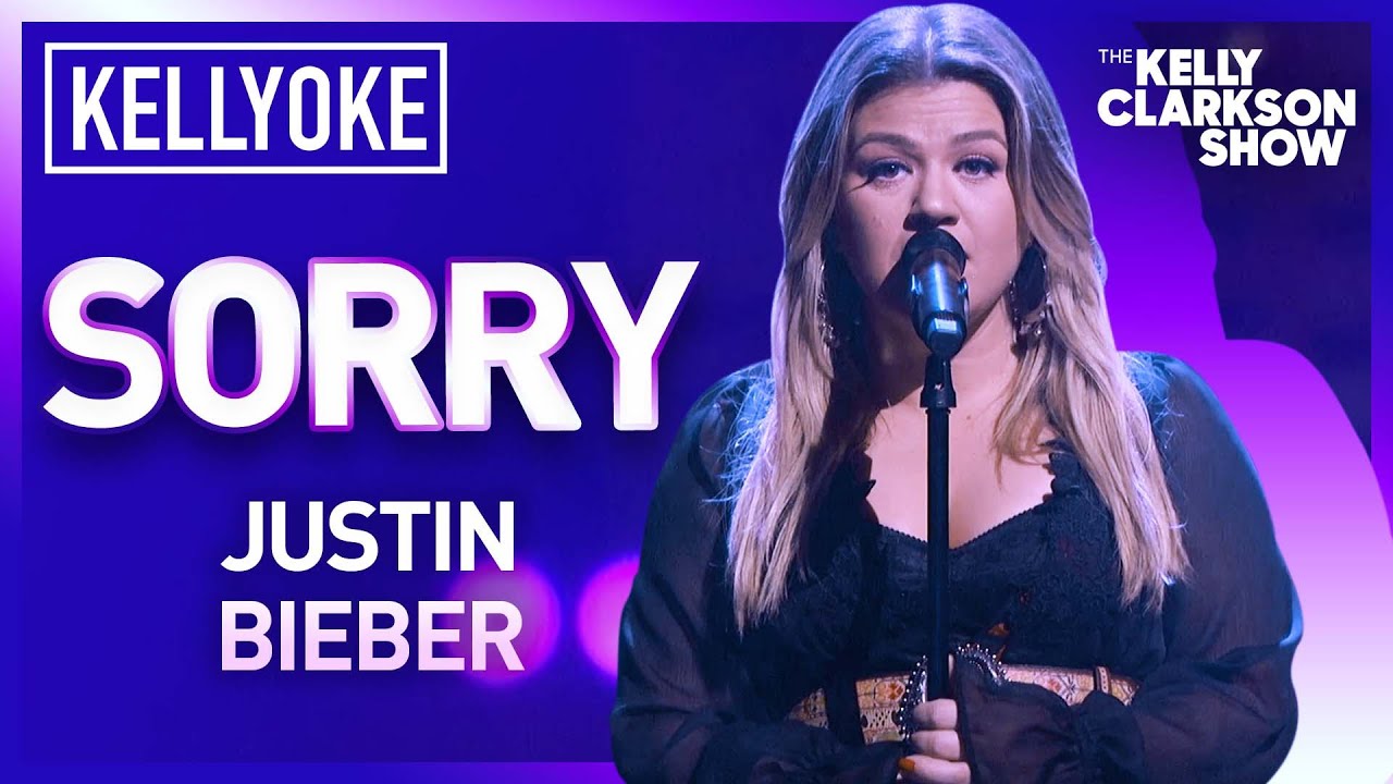 Kelly Clarkson Covers 'Sorry' By Justin Bieber Kellyoke Encore The