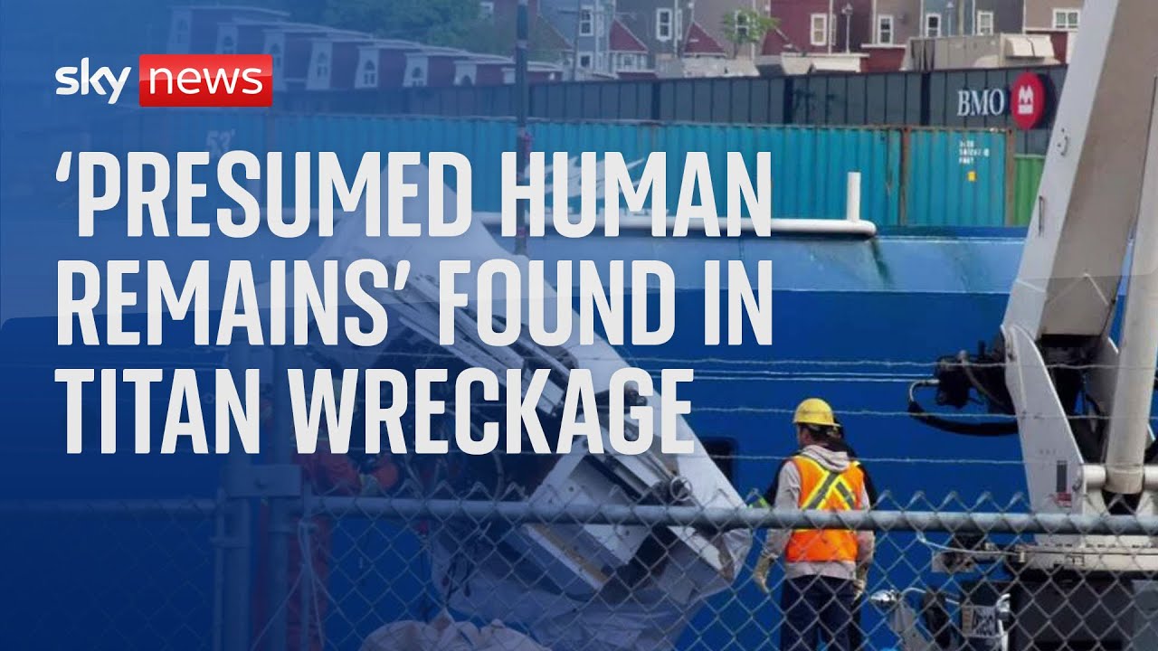 Titanic Submersible Presumed Human Remains Found In Wreckage The Titanic Submersible Presumed Human Remains Found In Wreckage The