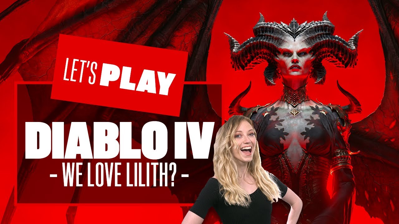 Let's Play Diablo 4 WE LOVE LILITH?! DIABLO 4 PS5 GAMEPLAY The