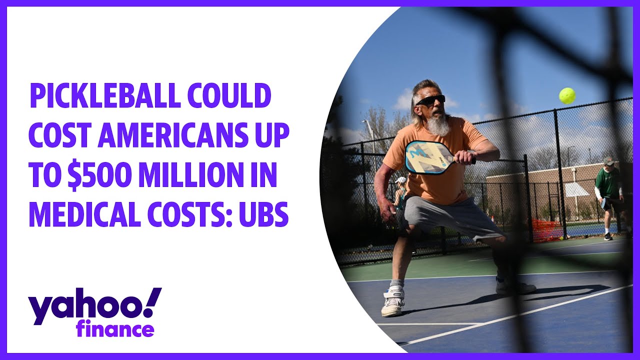 Pickleball could cost Americans up to 500 million in medical costs