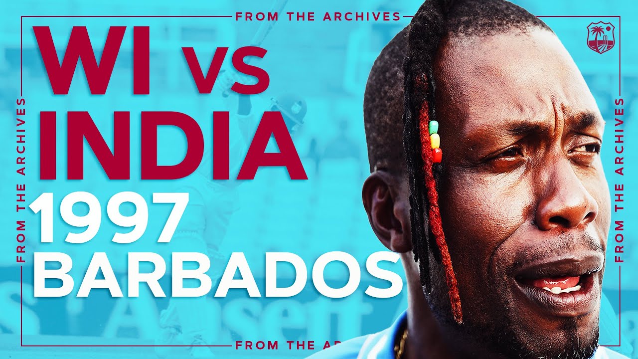 West Indies v India 1997 | Kensington Oval, Barbados | India Need 120 ...