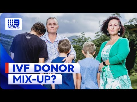 Queensland couple’s shocking claims of alleged IVF donor mix up | 9