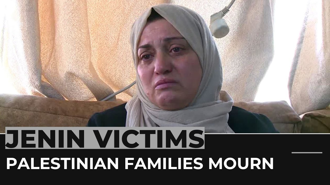 Israeli assault on Jenin: Palestinian families mourn the death of ...