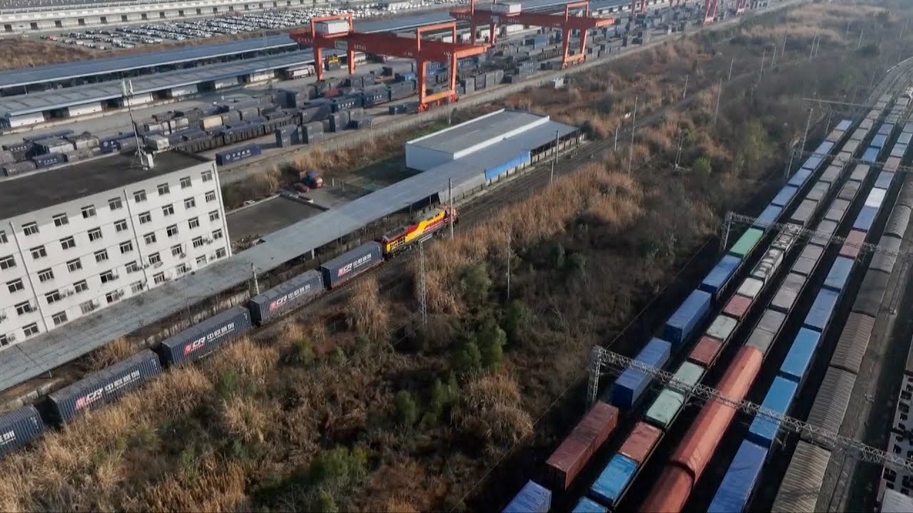 First cold-chain special train from Russia arrives in Chengdu - The ...