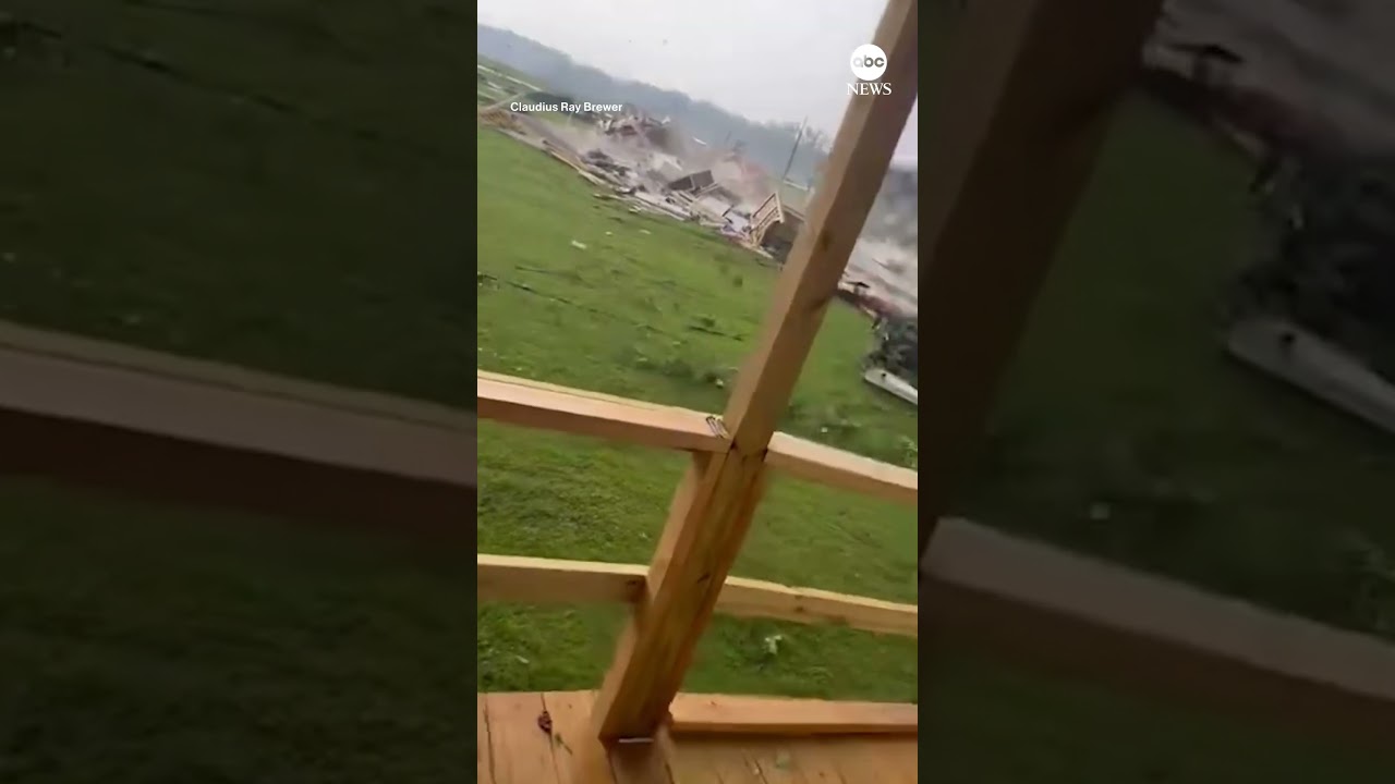 Dramatic video shows tornado tearing through North Carolina mobile home ...