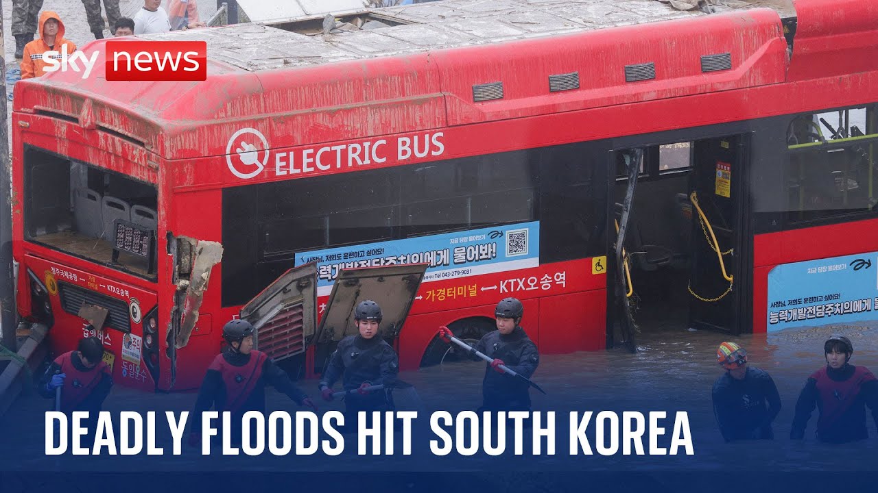 SOUTH KOREA FLOODING visual data 2