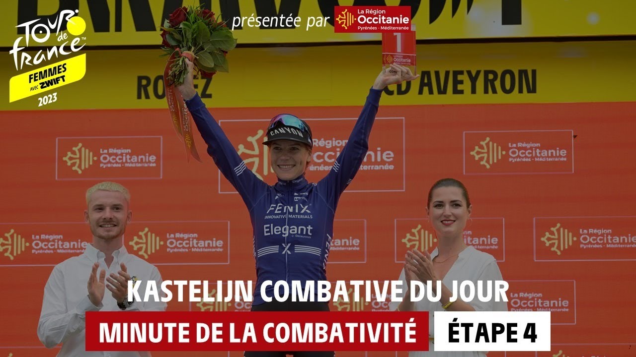 Region Occitanie most aggressive rider minute - Stage 4 - Tour de