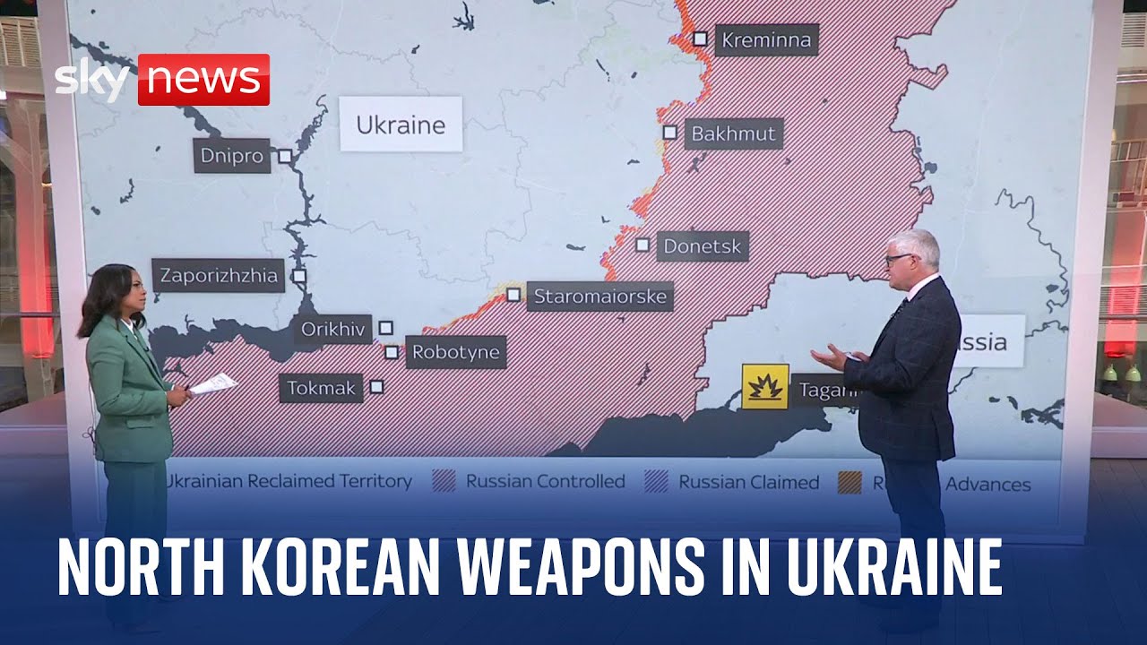 Ukraine war: How could Ukraine have got hold of North Korean weapons