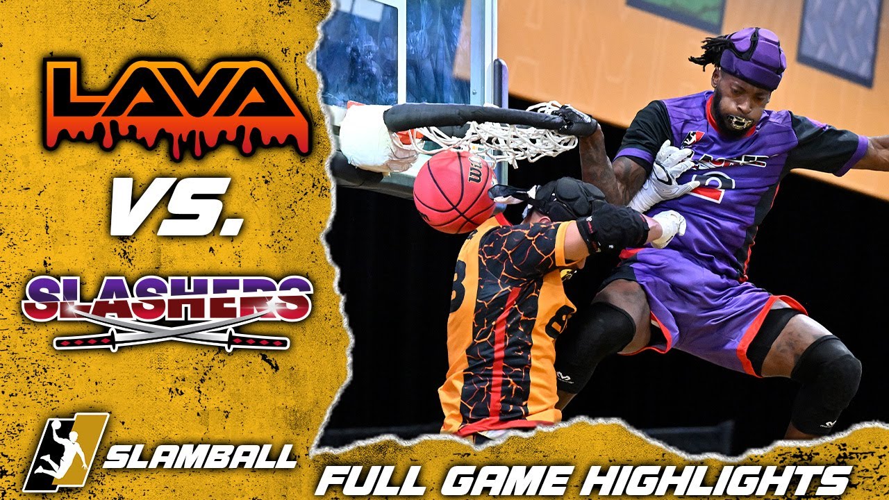 SlamBall Full Game Highlights Lava vs. Slashers The Global Herald