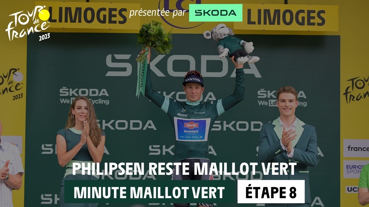 Škoda Green Jersey Minute Stage 8 Tour de France 2023 The Global Herald Škoda Green Jersey Minute Stage 8 Tour de France 2023 The Global Herald
