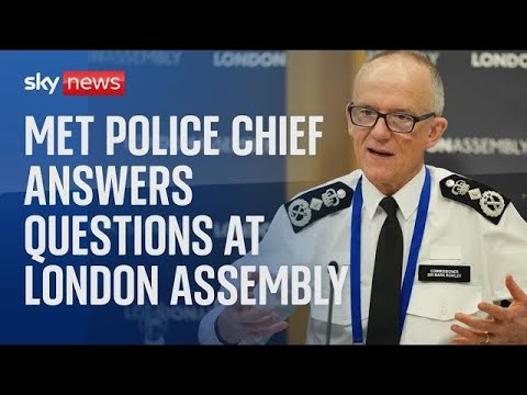 Watch live: Met Police Chief faces London Assembly Police and Crime ...