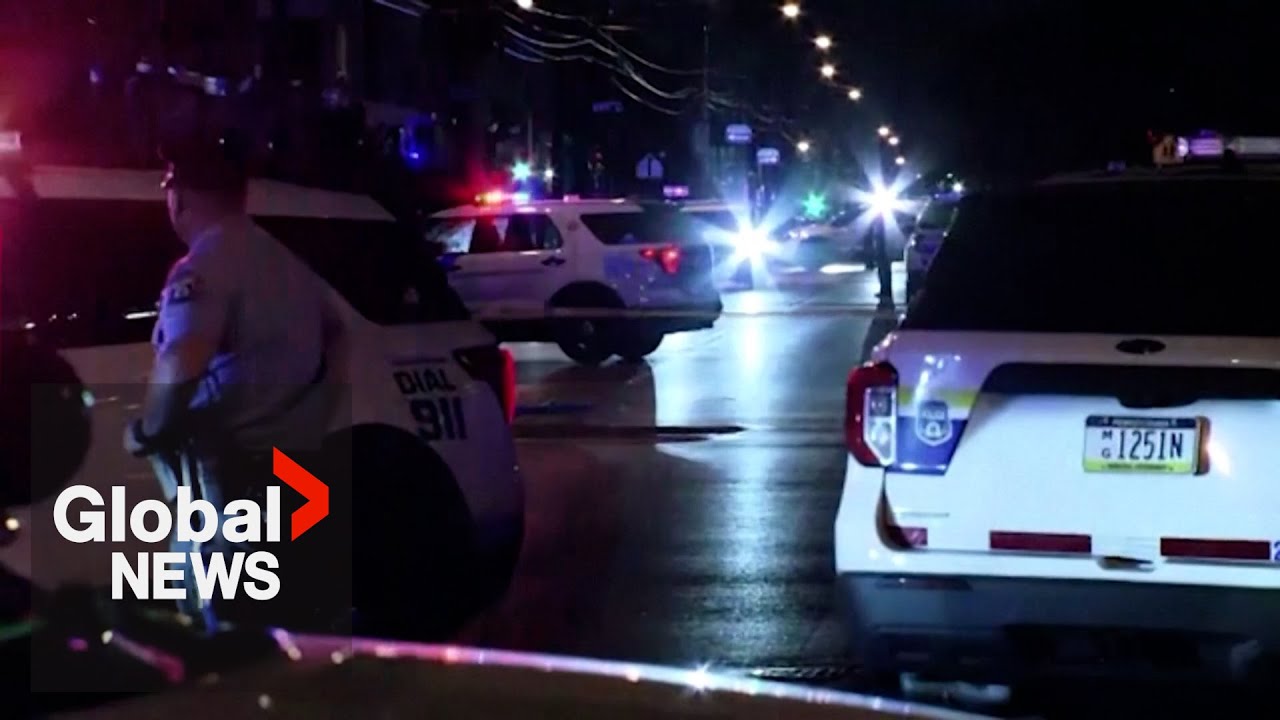 Philadelphia shooting: 2 suspects in custody after 5 killed, 2 children ...