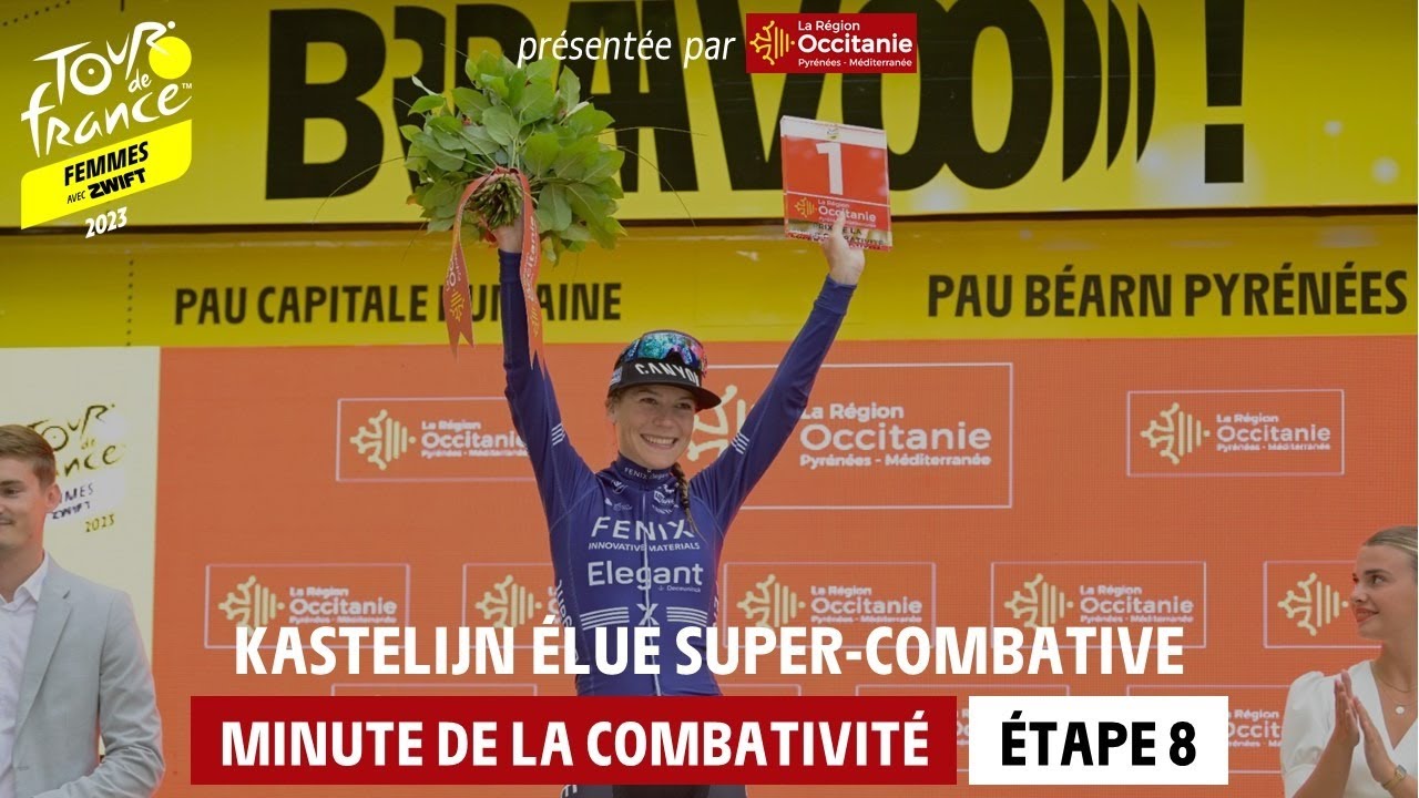 Region Occitanie most aggressive rider minute - Stage 8 - Tour de