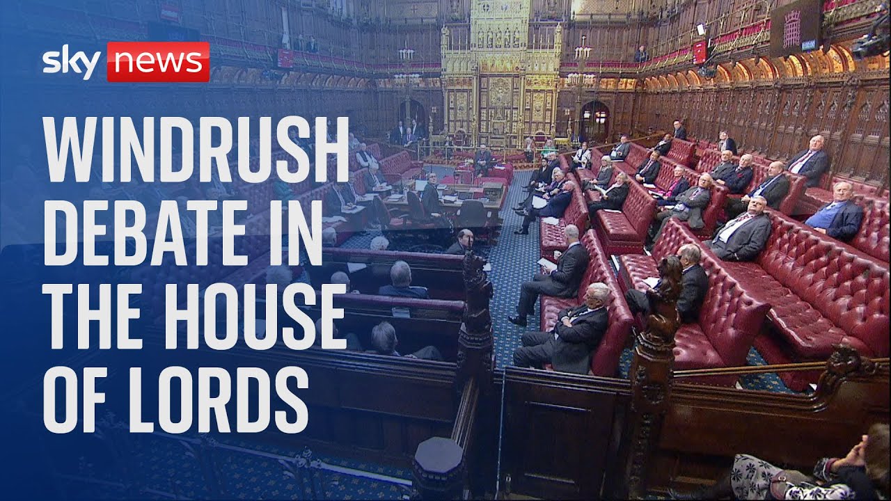 House of Lords debate Windrush Generation on 75th anniversary The
