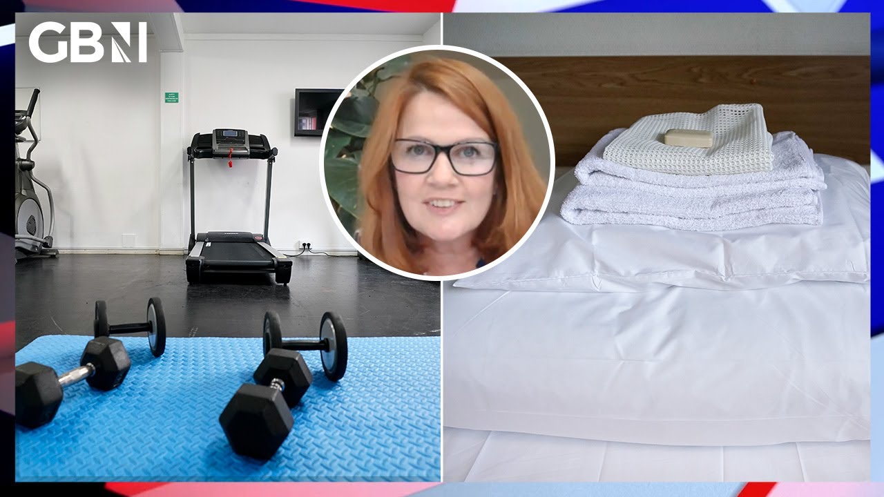 Migrant barge 'like Butlins on a boat' Campaigner says footage of