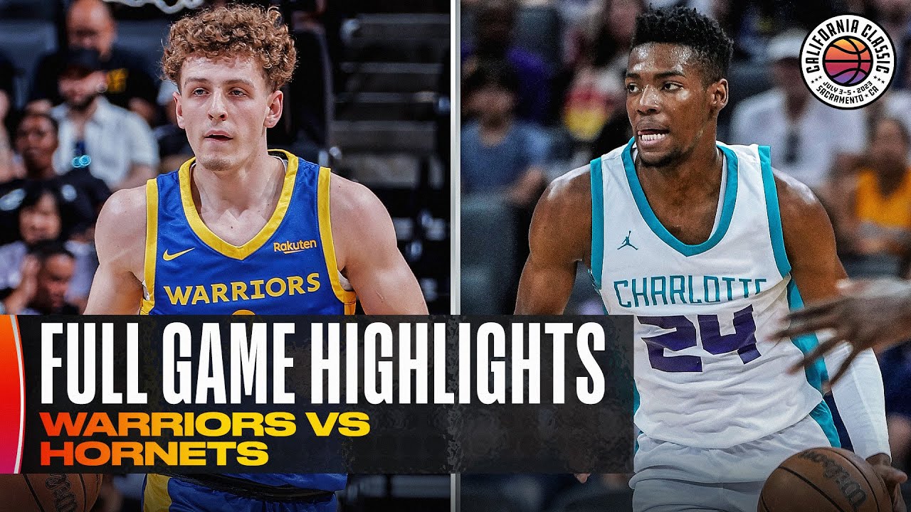 WARRIORS vs HORNETS | CALIFORNIA CLASSIC | FULL GAME HIGHLIGHTS - The