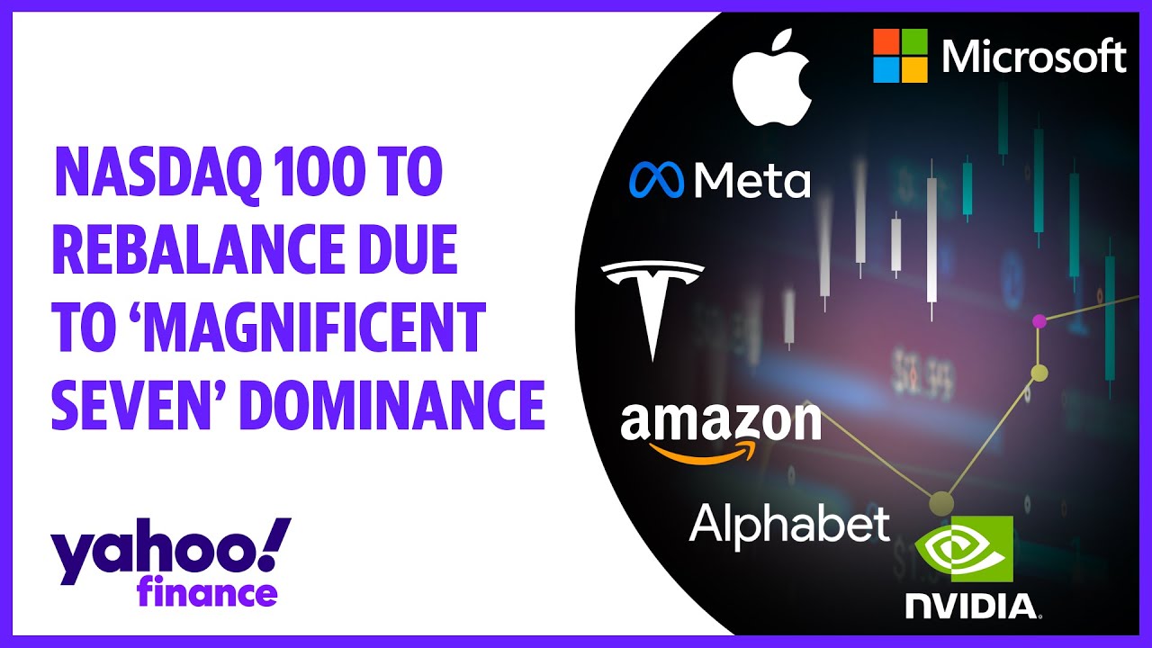Nasdaq 100 to rebalance due to 'magnificent seven' dominance The
