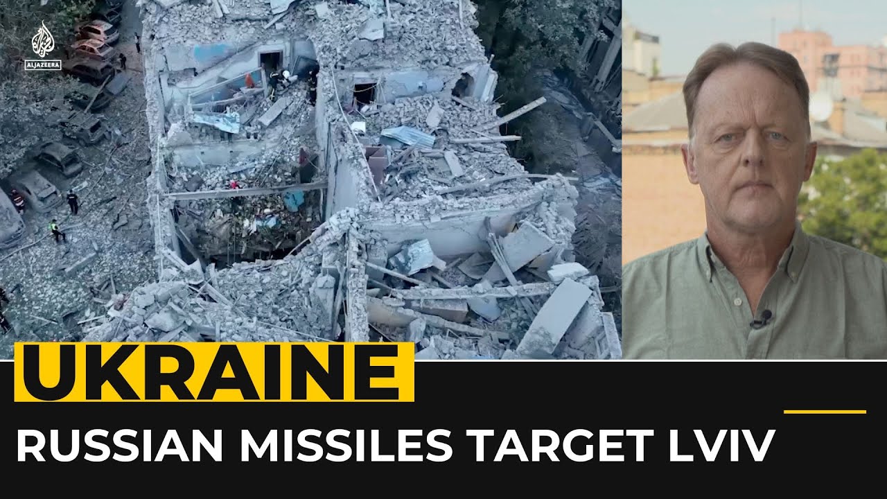 Target In Russia Russian missiles target Lviv: Civilians killed in apartment block - The ...