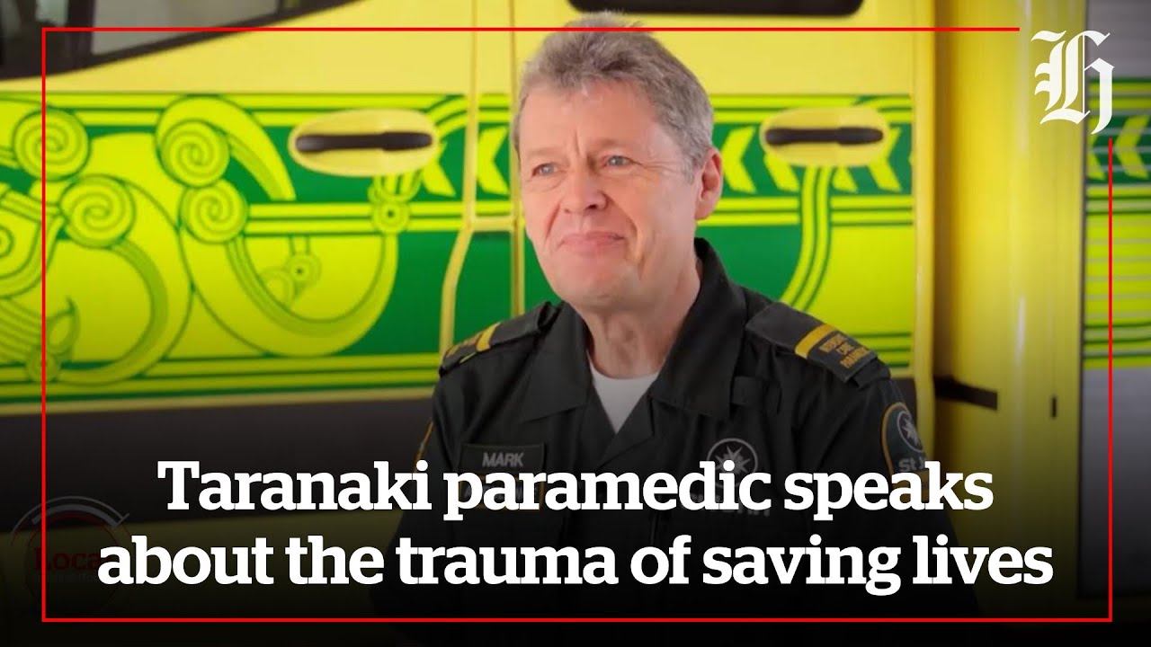 Taranaki paramedic speaks about the trauma of saving lives