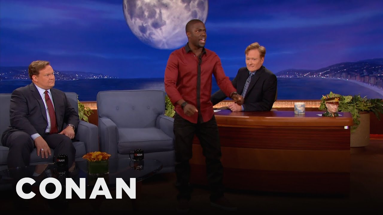 Kevin Hart Demonstrates His Angry Foot Shuffle Conan On Tbs The Kevin Hart Demonstrates His Angry Foot Shuffle Conan On Tbs The