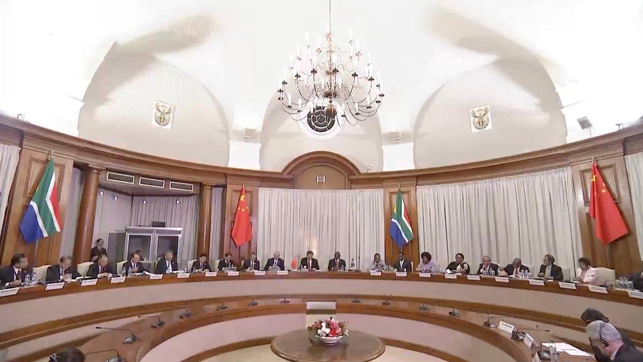President Xi Jinping calls for pushing China-S. Africa ties to a new ...