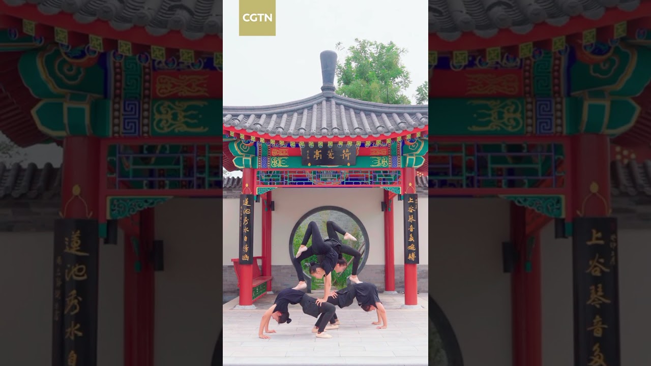 Acrobatic girls showcase their graceful moves - The Global Herald