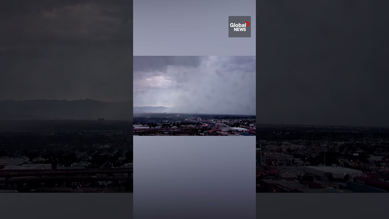 Las Vegas flash flood concerns as severe thunderstorm hits desert city ...