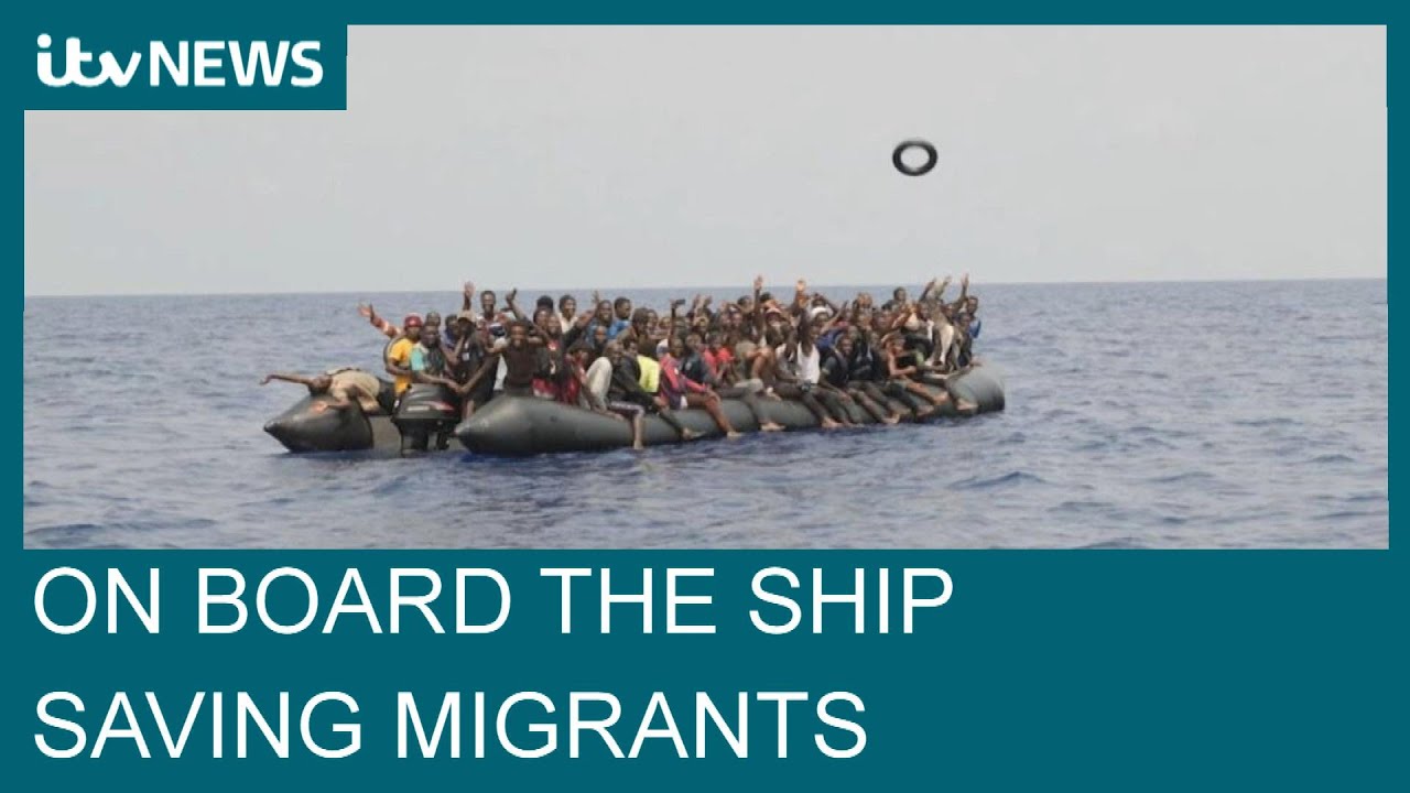 On board the Geo Barents rescue ship saving migrants at sea| ITV News ...