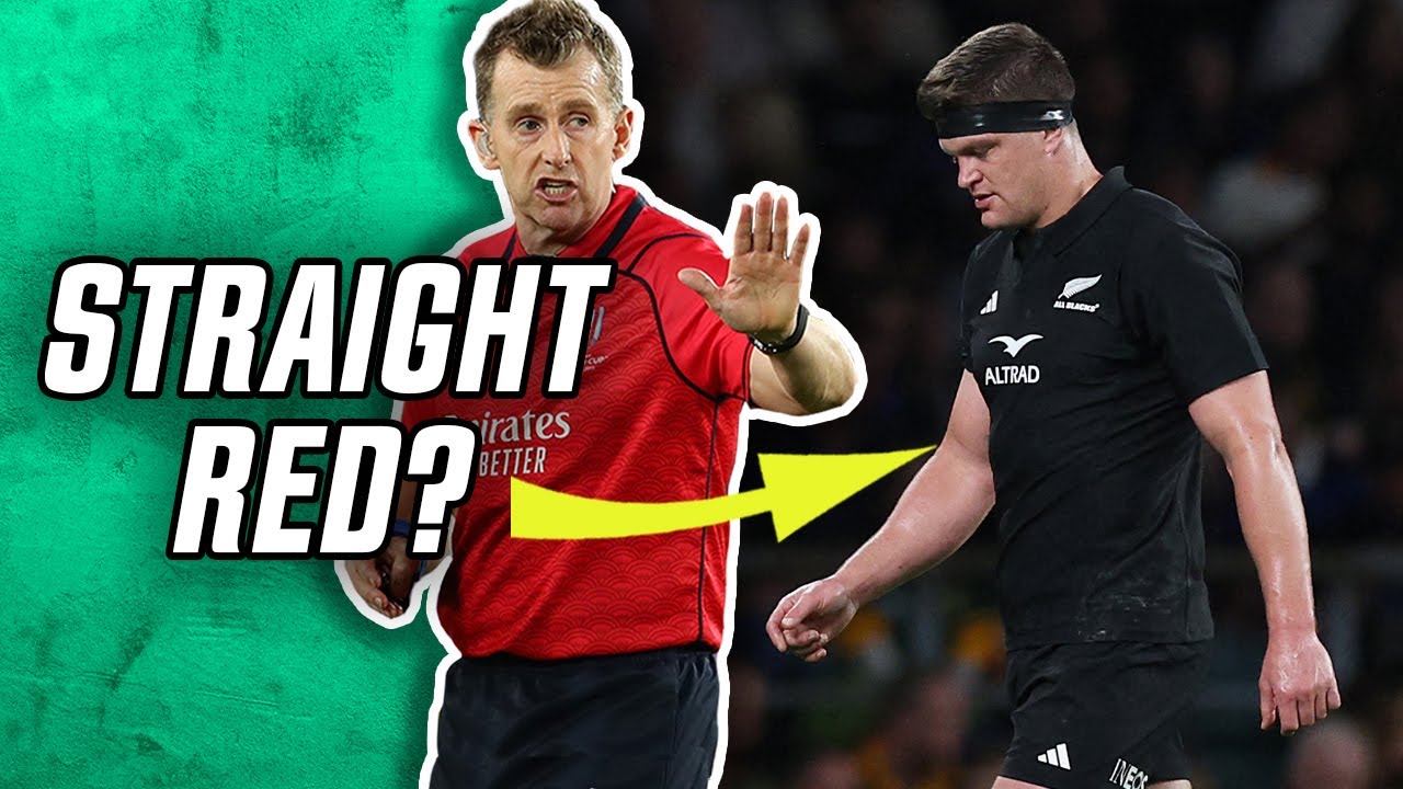 Barrett's second yellow, the Offside Law and Nigel’s Rugby World Cup